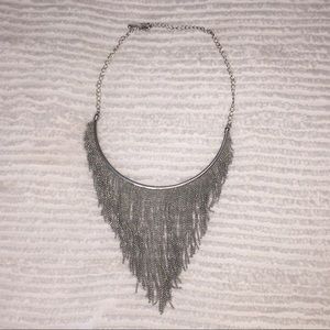 Flowy Silver Necklace